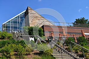 The River View building at the Memorial