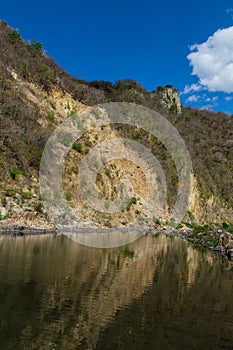 River view in Somoto Canyon, Nicaragua