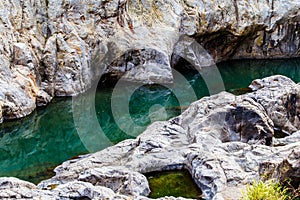 River view in Somoto Canyon, Nicaragua