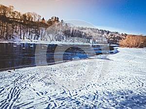 River in Vilnius