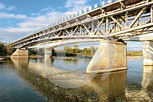 The river Vistula in Sandomierz