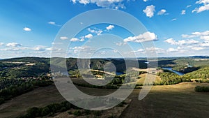 River Vltava in the area around Solenice