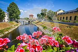 River Vuka in Vukovar