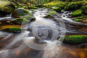 River Vydra in Sumava