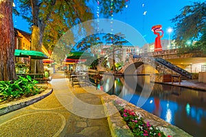 River Walk in San Antonio, Texas