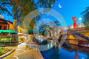 River Walk in San Antonio, Texas