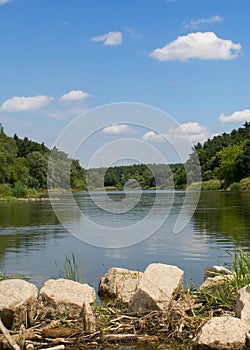 River Warta - Poland photo