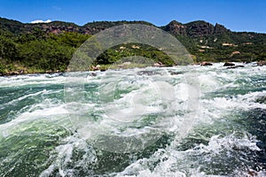 River Water Rapids Valley