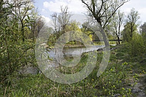 River Wertach Augsburg