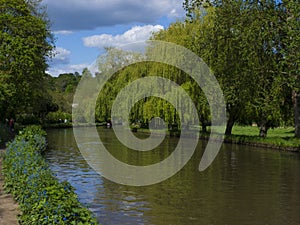 The River Wey.Guildford ,Surrey,England photo