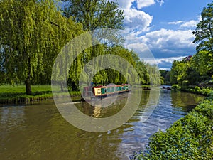 The River Wey.Guildford ,Surrey,England