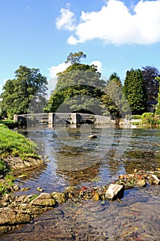 River Wye and bridge, Ashford-in-the-Water.