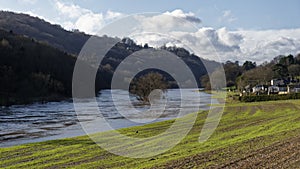 River Wye in flood