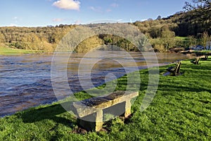 River Wye in flood