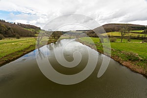 River Wye at Wintourâ€™s Leap.