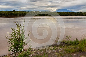 River Zhupanova. Kronotsky Nature Reserve on Kamchatka