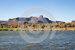 Riverbank of Orange River, South Africa