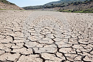 Riverbed in drought