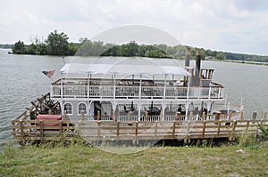 A riverboat in Belleville, Michigan