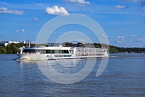 Riverboat on the Dunabious river