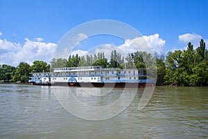 Riverboat on the Dunabious river