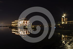 Riverboat in Mission Bay, San Diego photo