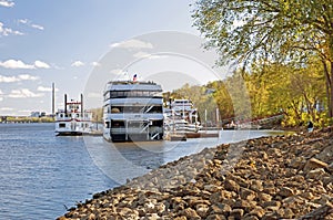 Riverboats on St, Croix River