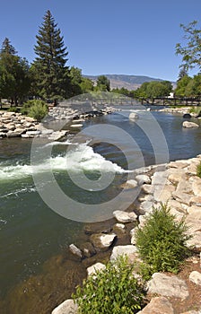 Riverflow in downtown Reno NV.