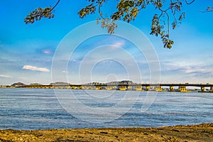 Riverfront Daule Cityscape, Guayas, Ecuador photo