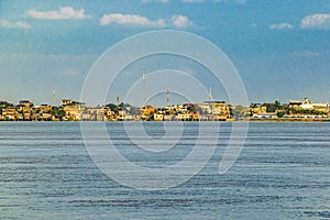 Riverfront Daule Cityscape, Guayas, Ecuador photo