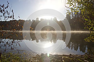 Riverfront Regional Park - two beautiful lakes for fishing, kayaking, canoeing and stand-up paddling. photo