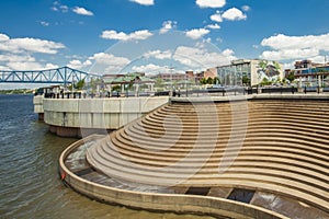 Riverfront view of the Smothers Park