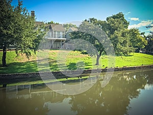 Riverside 2 story houses in suburban Dallas Fort-Worth