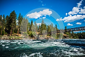 At riverside bowl and pitcher state park in spokane washington