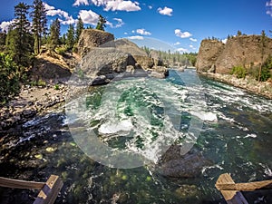 At riverside bowl and pitcher state park in spokane washington