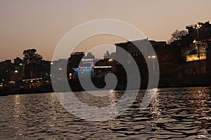 Riverside ganges India Banaras travel