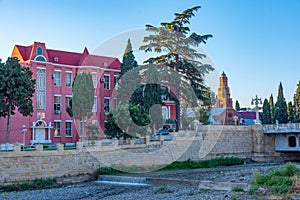 Riverside in Ganja town in Azerbaijan