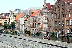 Riverside in Gent photo