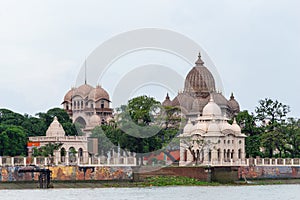 Riverside vew of Swami Bramhanand  Temple, Belur Math which is the headquarters of the Ramakrishna Math and Ramakrishna Mission,