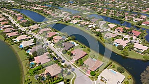 Riverstone Davie Florida. Aerial drone video 4k circa 2023
