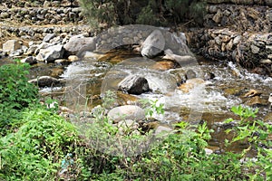 Rivertour beautiful river river and rock river in Indonesia