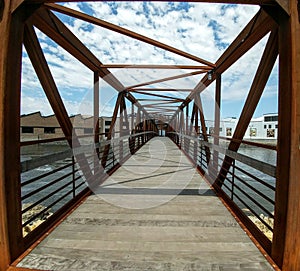 Riverwalk Bridge - Beloit, Wisconsin