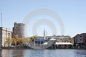 Riverwalk in Downtown Wilmington, NC