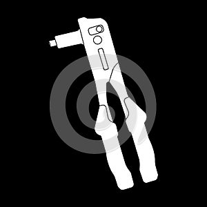Rivet pliers icon
