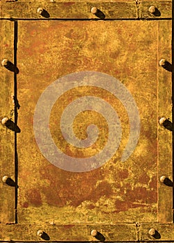 Riveted grunge background