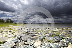 Rivier de Waal, river Waal