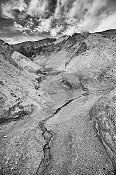 Rivulet in Death Valley photo