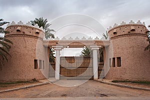 Riyadh extravagant and huge houses, Saudi Arabia photo