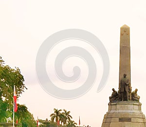 The Rizal Monument in Luneta Park photo