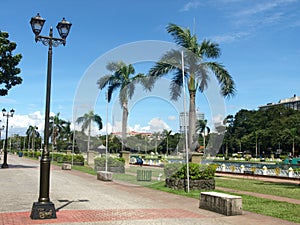 Rizal Park in Manila photo
